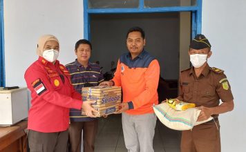Peduli Bencana Kejari Lebak Salurkan Bantuan Sembako Terdampak Gempa