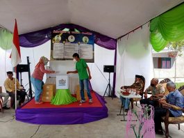 Warga Perum Claster Cendana Gelar Pemilihan Ketua RT