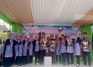 Puluhan Siswa SDN 1 Curugbadak Diwisuda