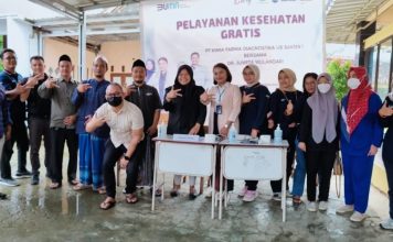 PT Kimia Farma Diagnostika Berikan Layanan Kesehatan Gratis di Kabupaten Lebak